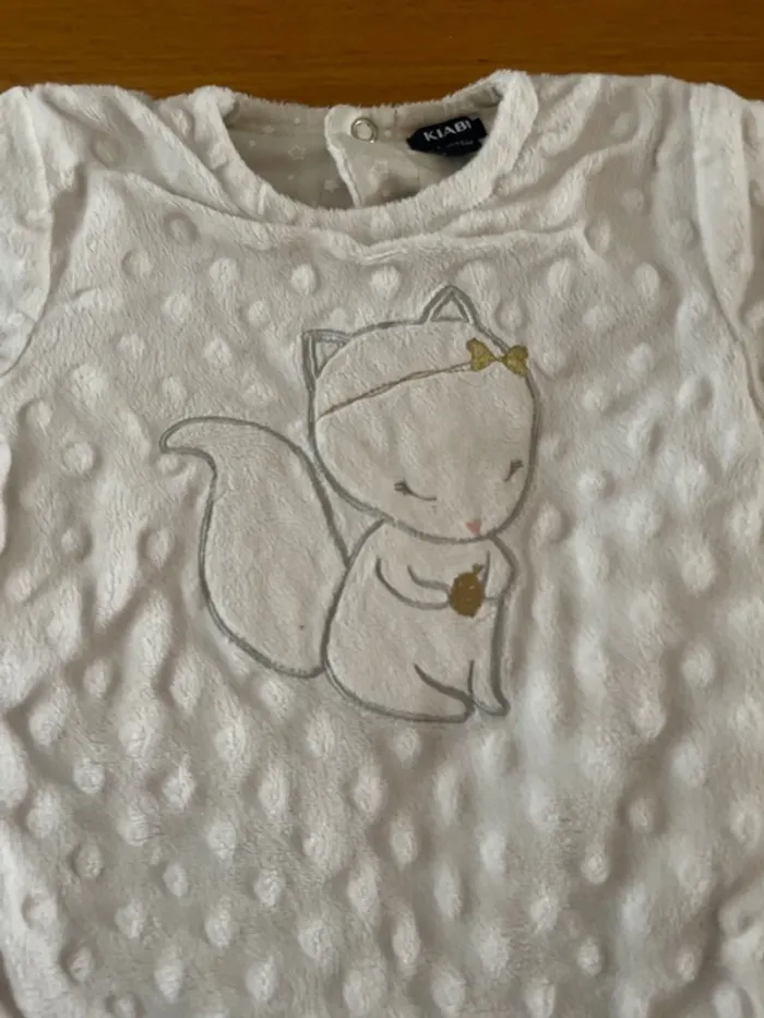 Pyjama très chaud tout doux 9 mois - photo numéro 2
