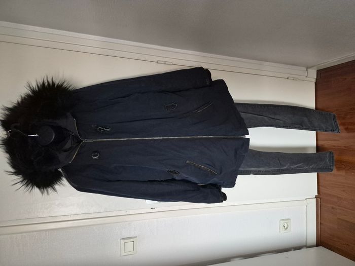 Manteau One Step bleu marine - Taille 44 - Très bon état - photo numéro 6
