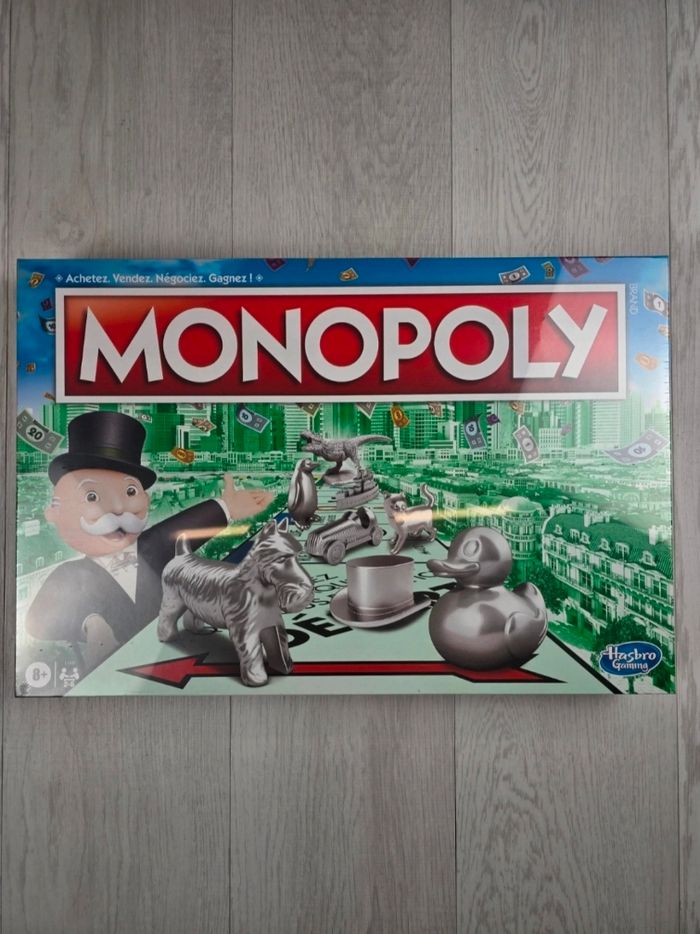 🌟 Jeu de société Monopoly Original Édition - Classique Hasbro 🌟