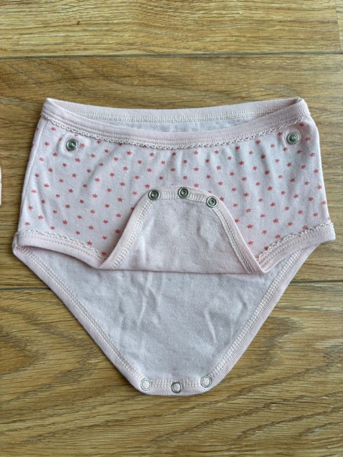 Lot de bodies-culottes 2 en 1 bébé fille Petit Bateau 36M - photo numéro 12