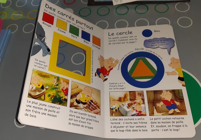Livre je lis, j'apprends les formes et les couleurs - photo numéro 3