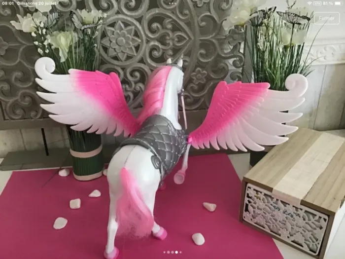 Grande licorne avec pochettes surprise - photo numéro 4