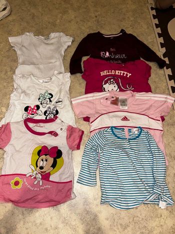 Lot de thee shirt 9 - 12 mois