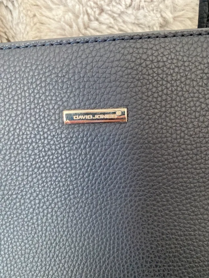 Sac à main camaïeu de bleu - David Jones - photo numéro 2