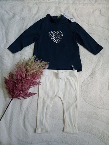 Ensemble t-shirt manches longues et legging