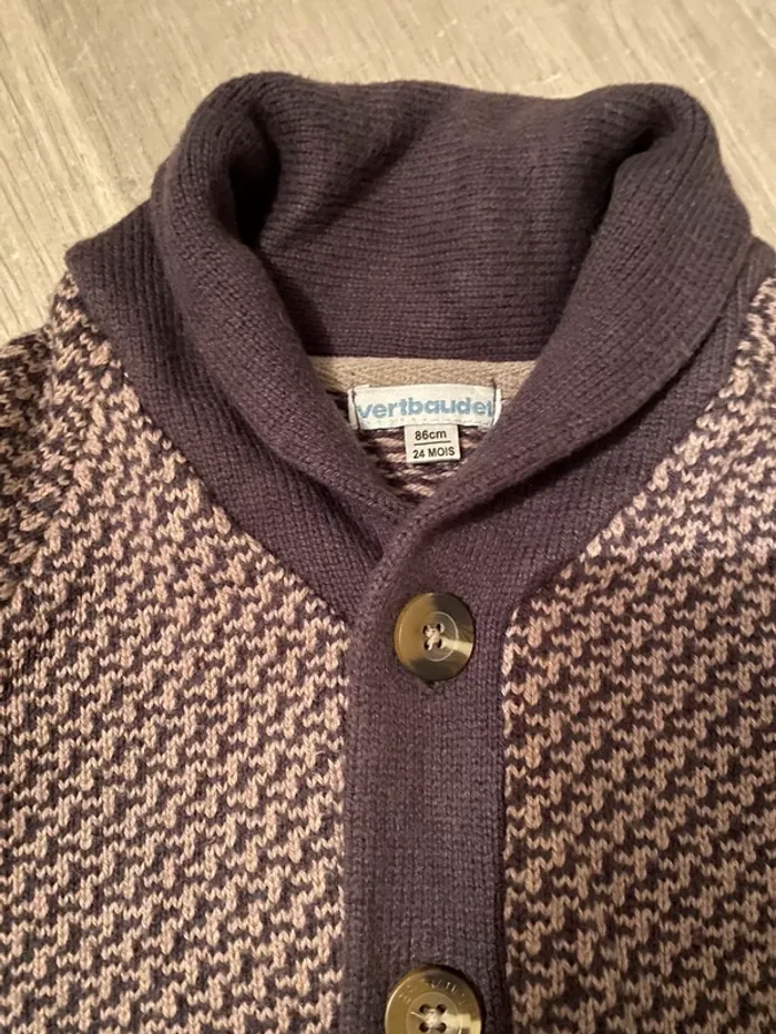 Gilet chaud Vertbaudet 24 mois - photo numéro 2