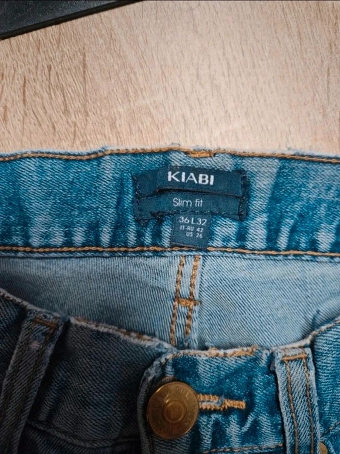 Bermuda jeans homme kiabi 36 - photo numéro 5