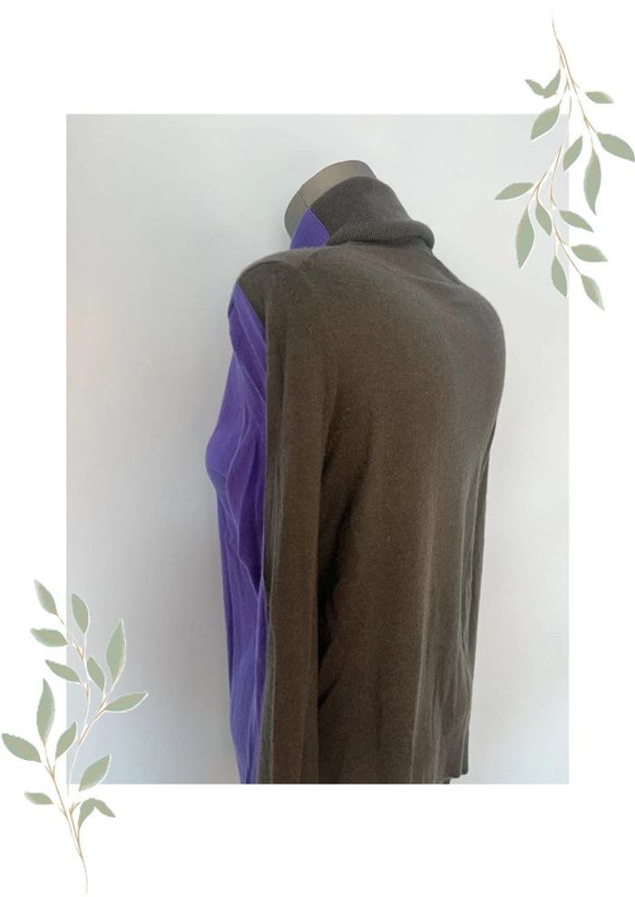 Pull Bicolore en Cachemire – Balenciaga Knits – Taille 38 💜 - photo numéro 7