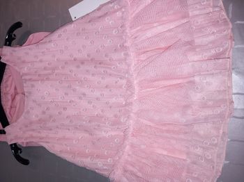 Robe et Leggings rose en Coton pour enfant