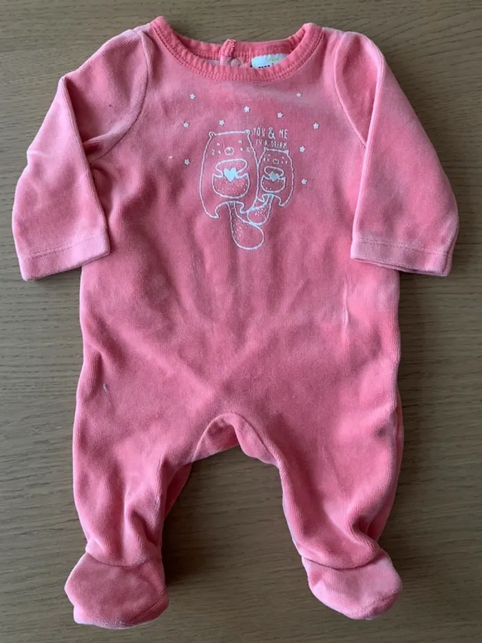 Pyjama bébé fille 0-1 mois TAO