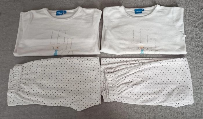 Lot de 2 pyjamas reine des neiges