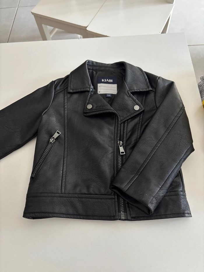 Veste similicuir enfant - photo numéro 3