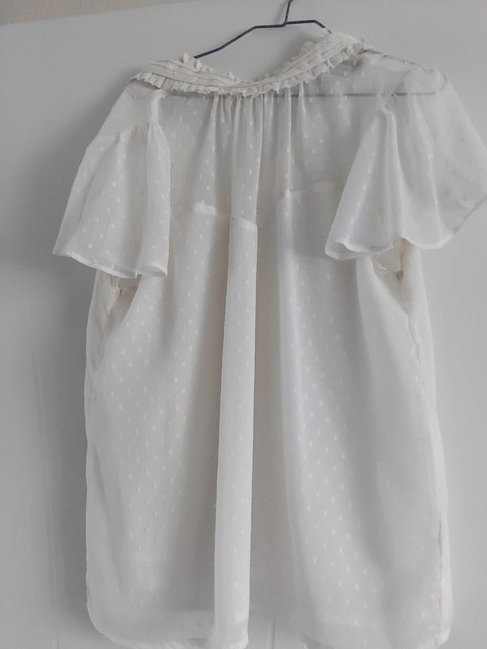 Blouse plumetis