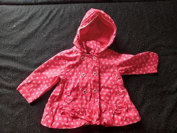 Veste coupe-vent doublée polaire taille 6 mois