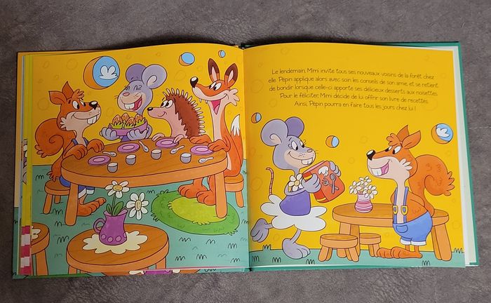 Apprends à bien te tenir à table avec Pépin l'écureuil - collection Savoir-Vivre - photo numéro 6