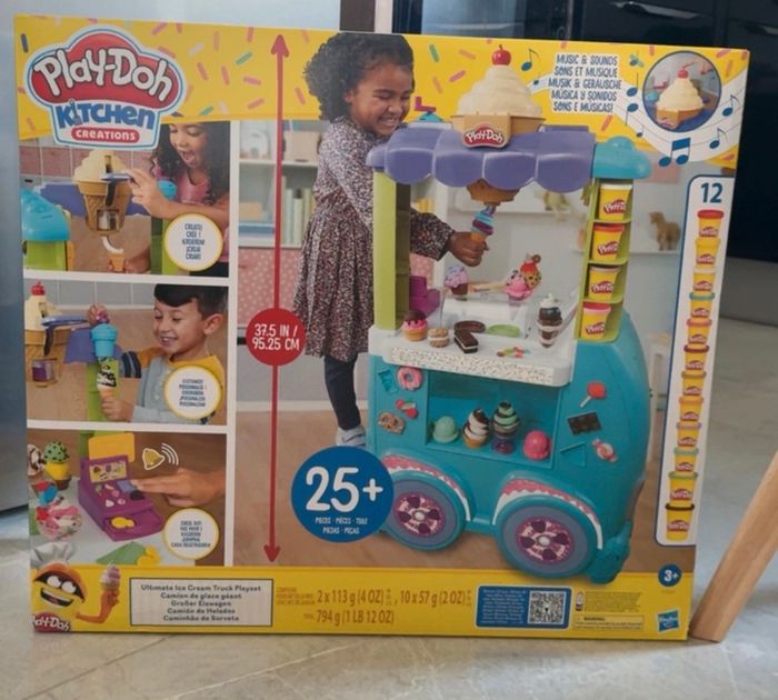 Camion de glace géante Play-Doh - photo numéro 2