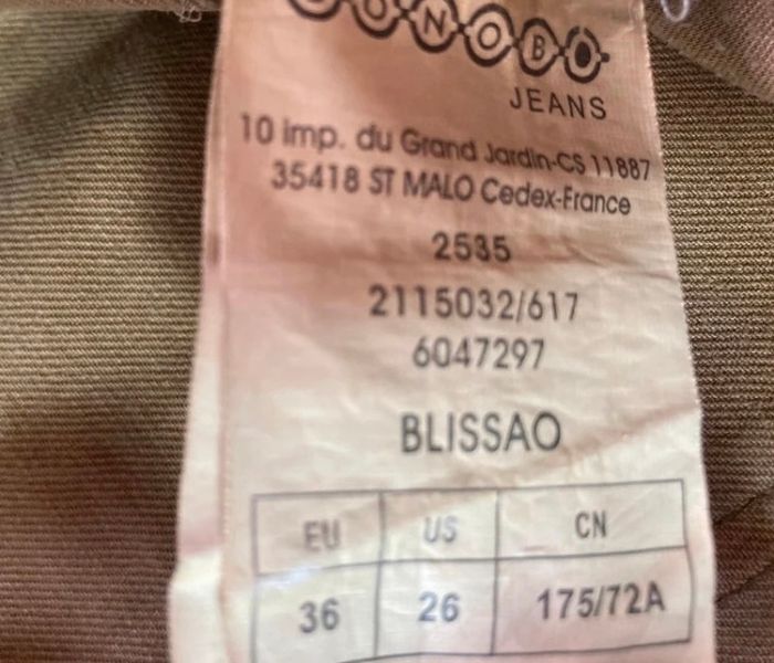 Jeans Bonobo - Taille 36 - photo numéro 9