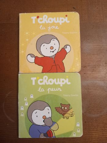 Lot 2 livres T'choupi 