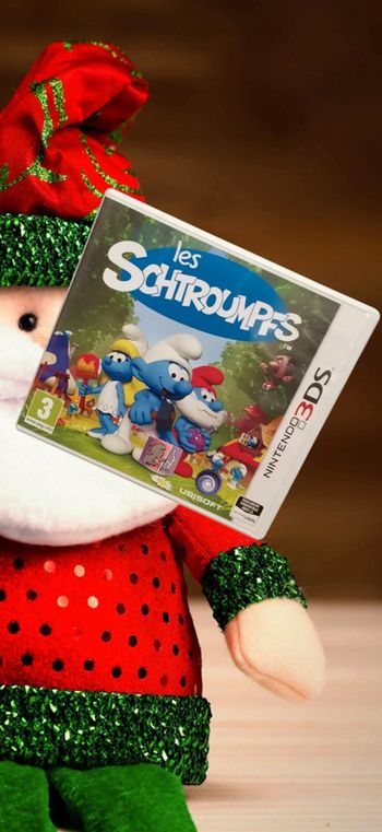 Jeu Nintendo 3ds les schtroumpfs