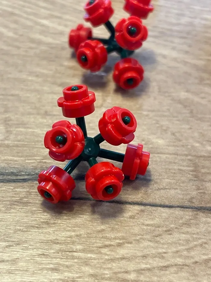 Lot de 10 bouquets de fleurs LEGO - photo numéro 2