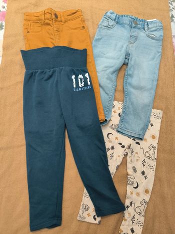 Lot pantalons 12 mois