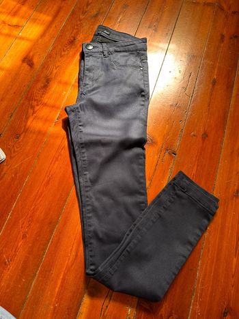 Pantalon etam 34 bleu huilé