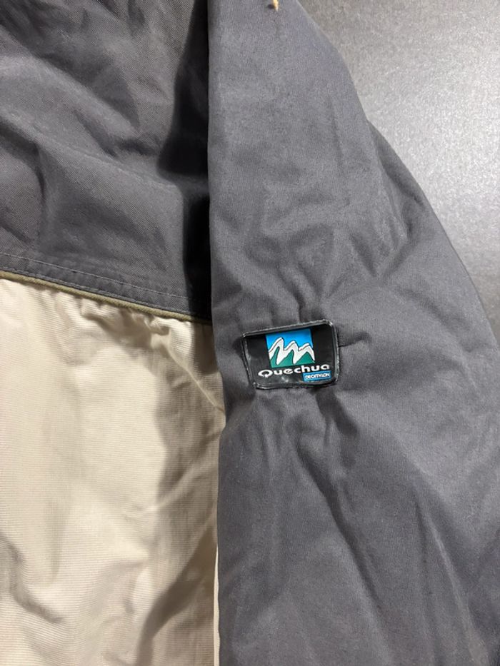 Manteau Quechua Gris/Beige Taille L - photo numéro 2