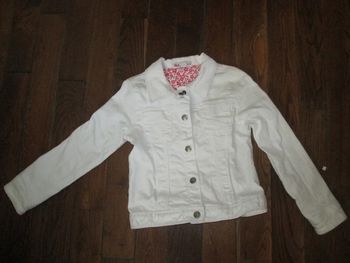 Veste en jean fille 5 ans tex