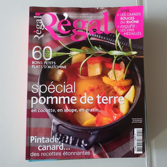 Lot 5 magazines Régal - photo numéro 6