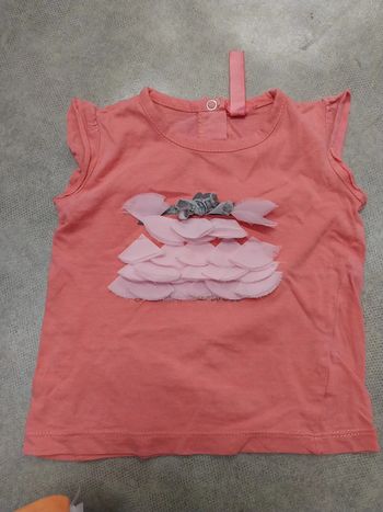 tee shirt fille 18 mois