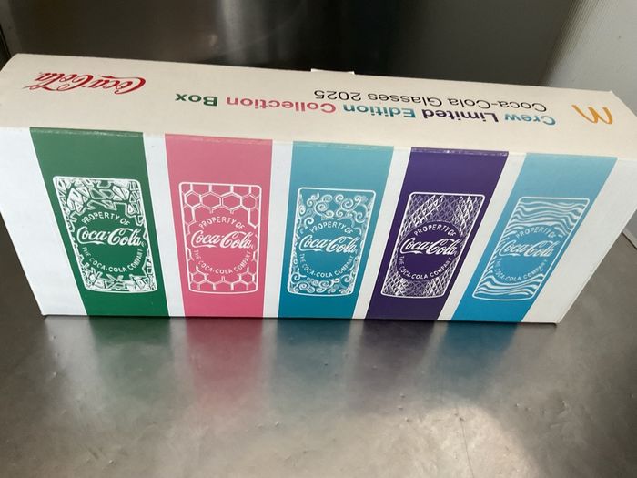 Set 5 verres collection Mcdonald’s 2025 - photo numéro 4