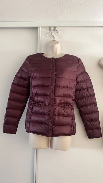 Doudoune TEX (bordeaux), S / 36 / 8 comme neuve