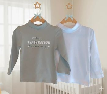 Lots de 2 T-Shirt 24 mois