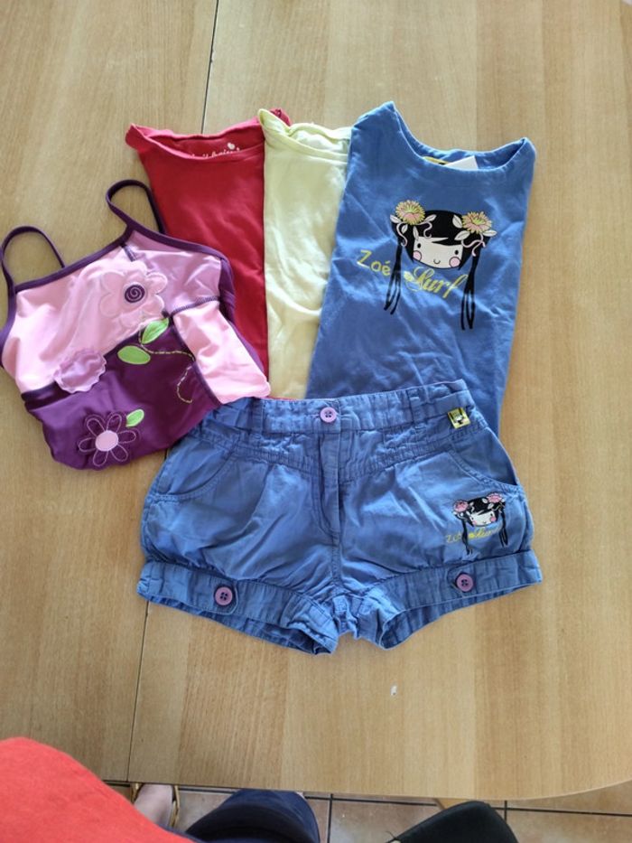 Lot été fille 4 ans