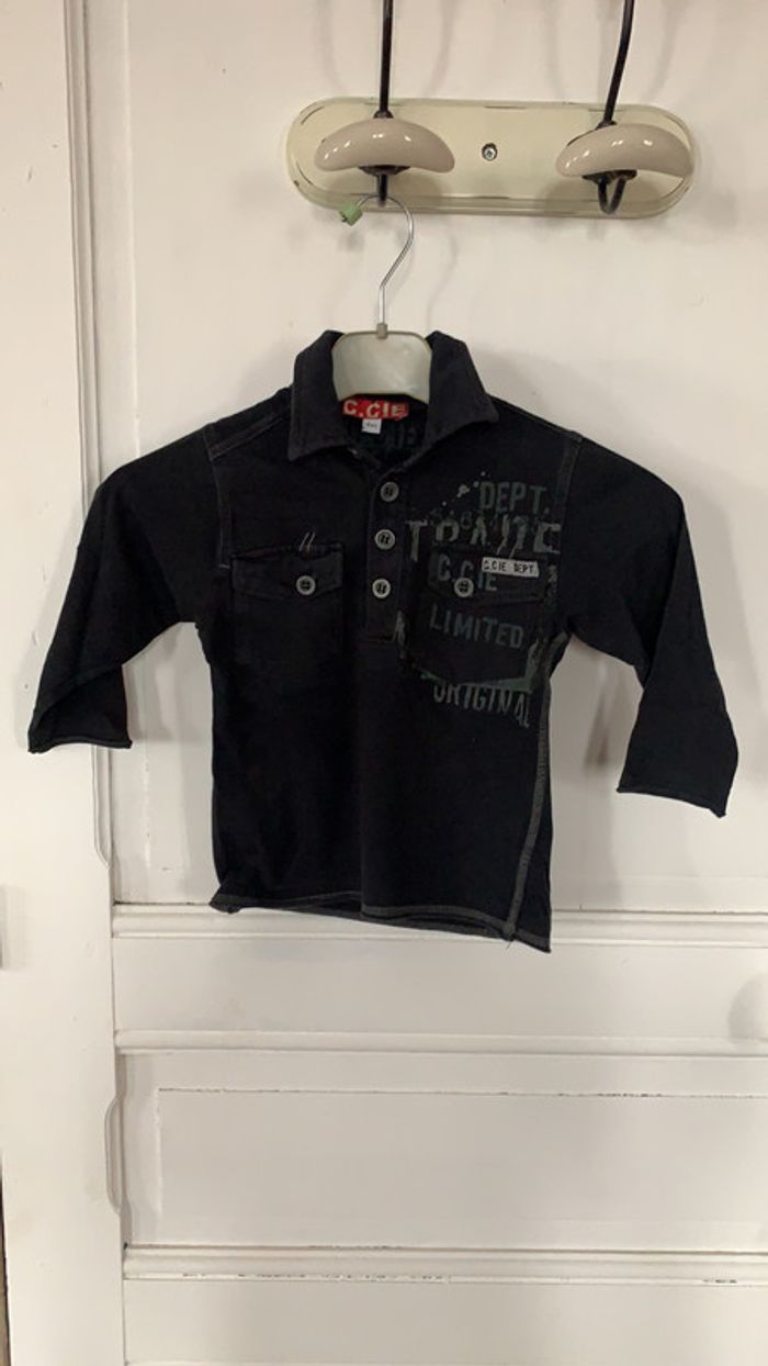 Polo manches longues C.Cie