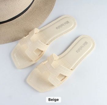 Sandales beige