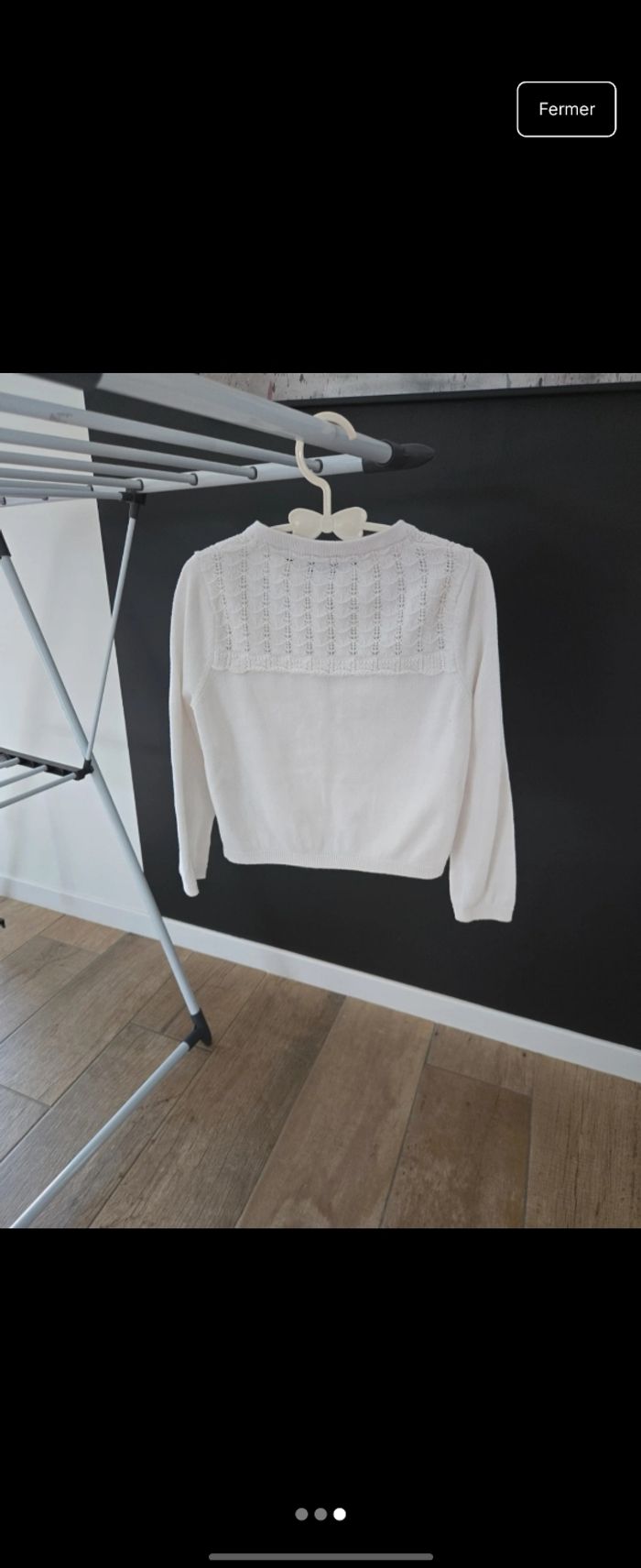 Gillet dentelle 4 ans - photo numéro 3