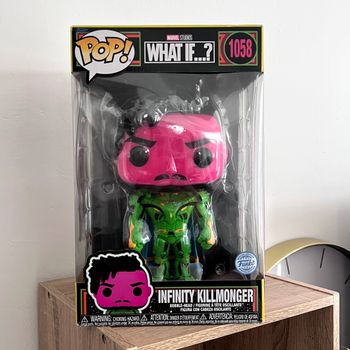Figurine XXL Funko Pop Jumbo Infinity Killmonger #1058- Figurine neuve