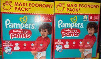Couche Pampers pants taille 6