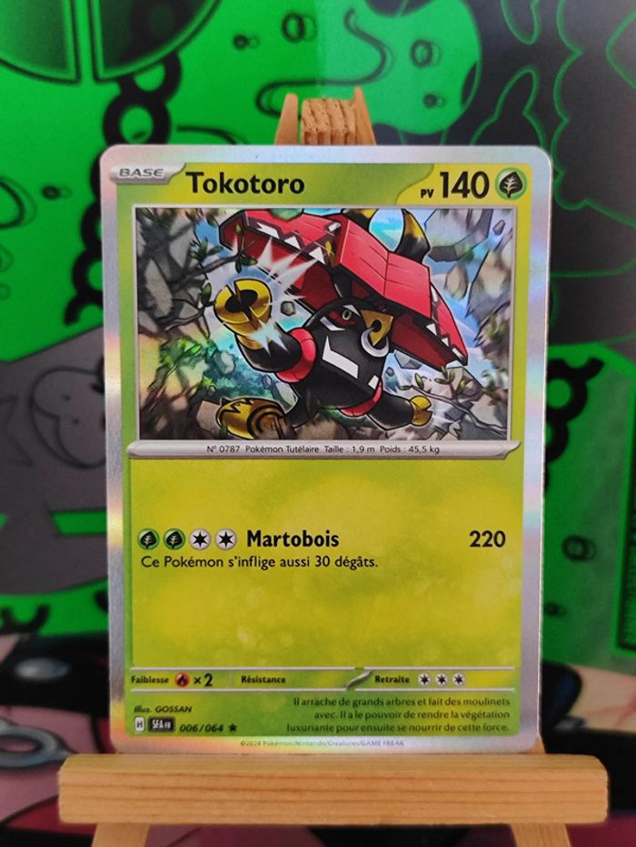Tokotoro holo rare 6/64 Fable Nébuleuse