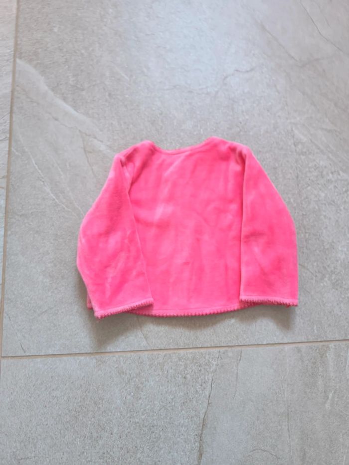 Veste rose p'tit bisou 6 mois - photo numéro 5