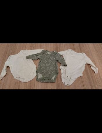 Lot body longue manche bébé