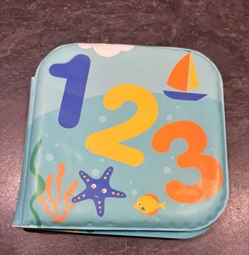 Livre de bain bébé les chiffres