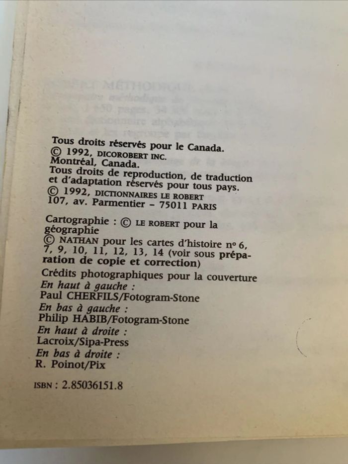Dictionnaire Le Robert Dictionnaire d’aujourd’hui - photo numéro 3