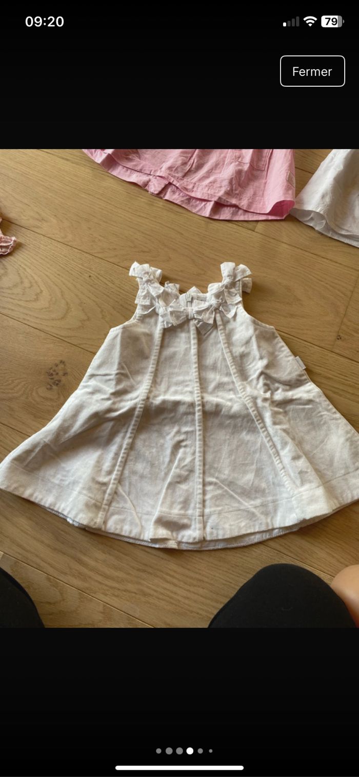 Lot de 6 robes de cérémonie 6 mois 🌸👗 - photo numéro 4