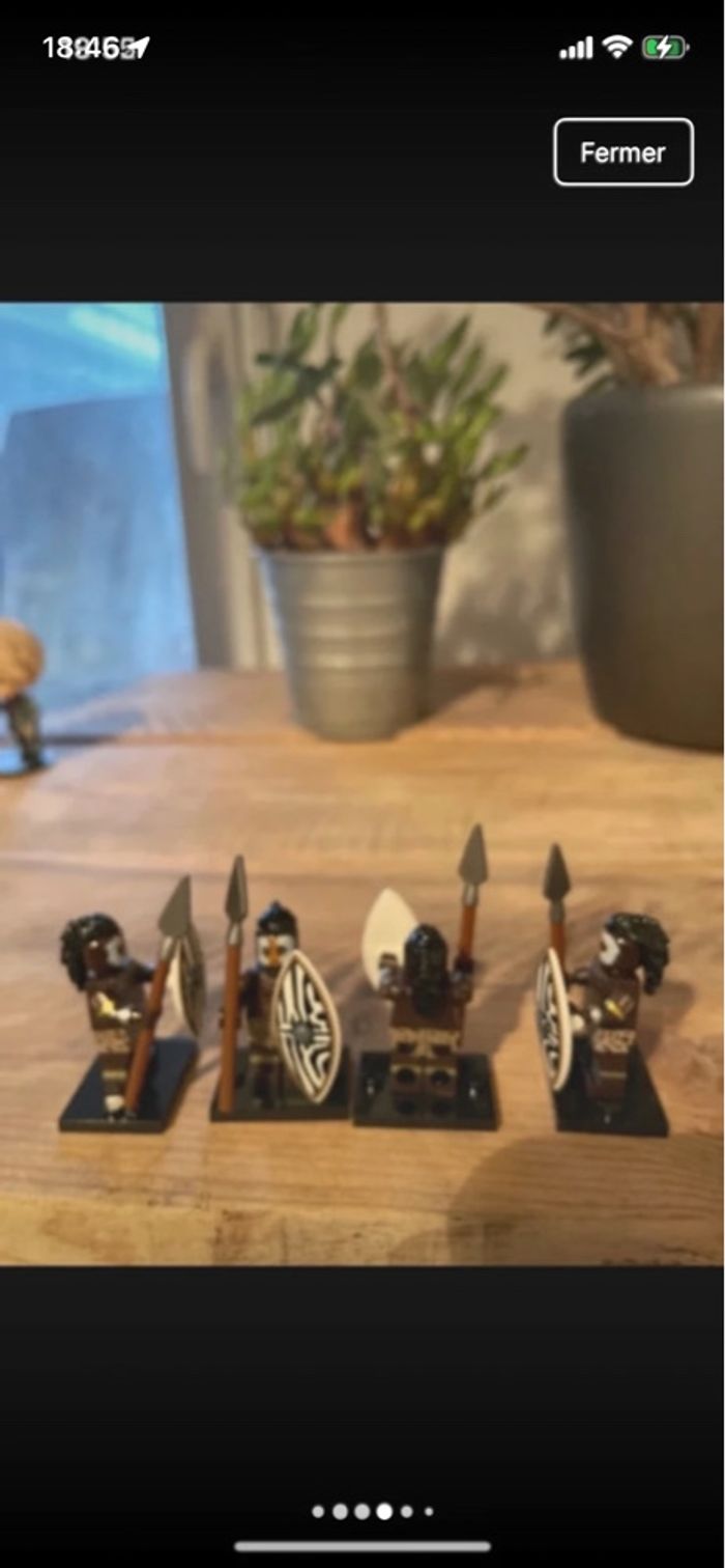 Minifigure Lot guerriers Nubiens - photo numéro 4