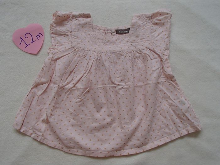 blouse 12 mois
