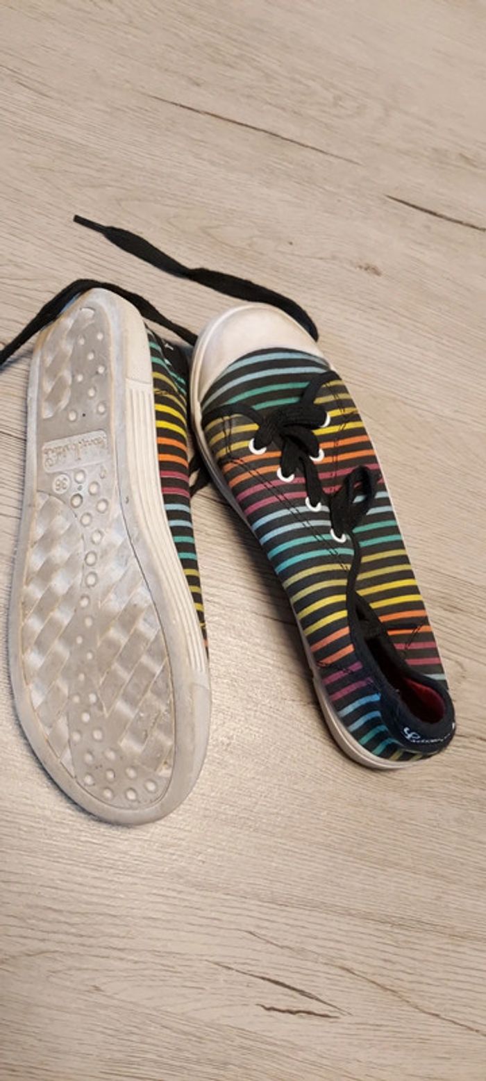 Basket noire, fille Little Marcel, pointure 36 - photo numéro 4