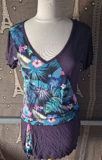 Tunique motifs tropical 38-40