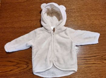 Veste fourrée naissance